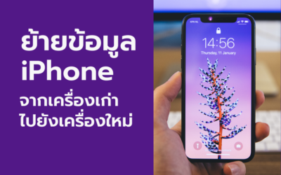 ย้ายข้อมูล iPhone จากเครื่องเก่าไปยังเครื่องใหม่